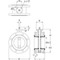 Butterfly valve Type: 4620 Ductile cast iron/Aluminum bronze Bare stem Flange